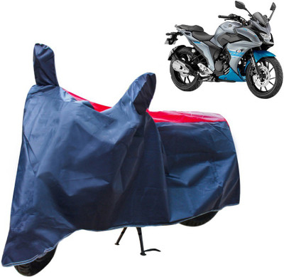 AutoRetail Two Wheeler Cover for Yamaha(Fazer 25, Red, Blue)