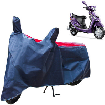 THE REAL ARV Waterproof Two Wheeler Cover for Mahindra(Rodeo RZ, Red, Blue)