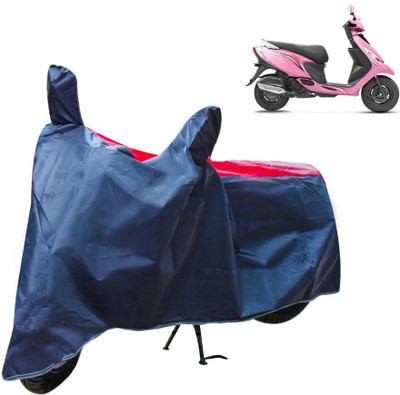 THE REAL ARV Two Wheeler Cover for TVS(Zest, Red, Blue)