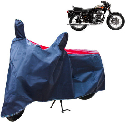 APNEK Waterproof Two Wheeler Cover for Royal Enfield(Bullet 350, Red, Blue)