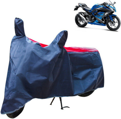 APNEK Waterproof Two Wheeler Cover for Kawasaki(Ninja 300, Red, Blue)