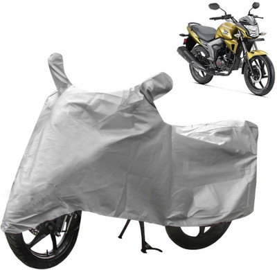 THE REAL ARV Two Wheeler Cover for Honda(CB Trigger, Silver)