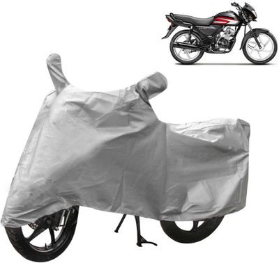 THE REAL ARV Two Wheeler Cover for Honda(CD 110 Dream, Silver)