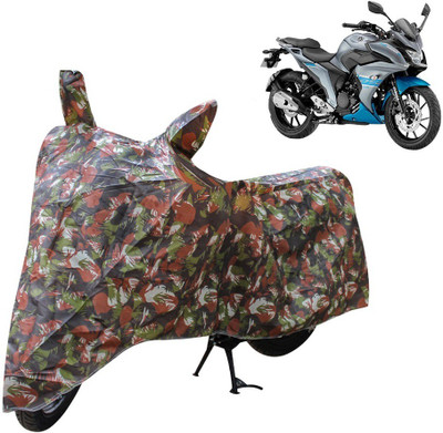 Gavya Two Wheeler Cover for Yamaha(Fazer 25, Multicolor)