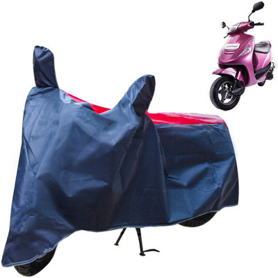 THE REAL ARV Waterproof Two Wheeler Cover for Mahindra(Kine, Red, Blue)