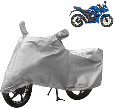 AutoRetail Two Wheeler Cover for Suzuki(Gixxer SF, Silver)