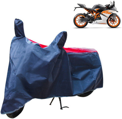 AutoRetail Two Wheeler Cover for KTM(RC 200, Red, Blue)