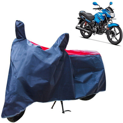 THE REAL ARV Waterproof Two Wheeler Cover for Hero(Glamour FI, Red, Blue)