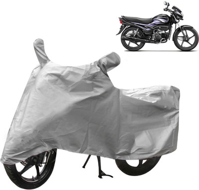 APNEK Waterproof Two Wheeler Cover for Hero(Super Splendor, Silver)
