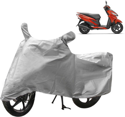 THE REAL ARV Two Wheeler Cover for Honda(Grazia, Silver)
