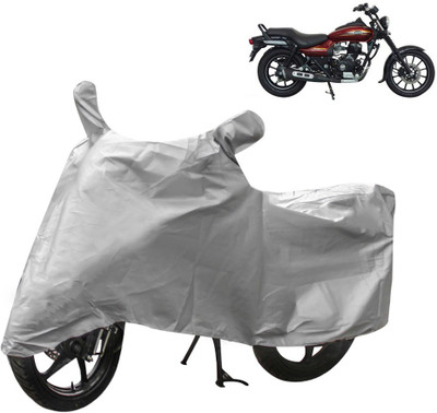 AutoRetail Two Wheeler Cover for Bajaj(Avenger 150 Street, Silver)