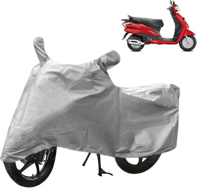 AutoRetail Two Wheeler Cover for Hero(Duet, Silver)