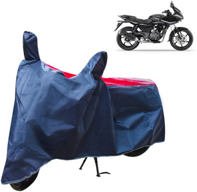 THE REAL ARV Waterproof Two Wheeler Cover for Bajaj(Pulsar 220F, Red, Blue)