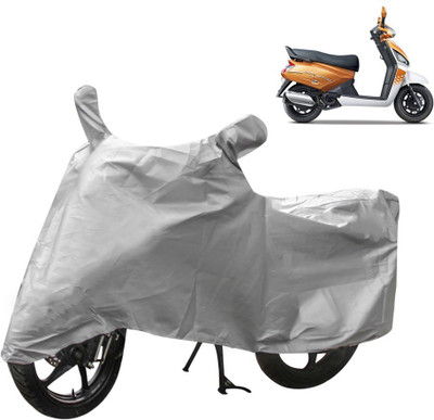 AutoRetail Two Wheeler Cover for Mahindra(Gusto, Silver)