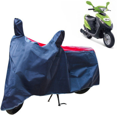 CARNEST Waterproof Two Wheeler Cover for Mahindra(Flyte, Red, Blue)