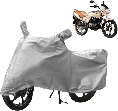 THE REAL ARV Two Wheeler Cover for LML(Freedom, Silver)