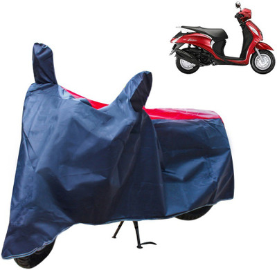 APNEK Waterproof Two Wheeler Cover for Yamaha(Fascino, Red, Blue)