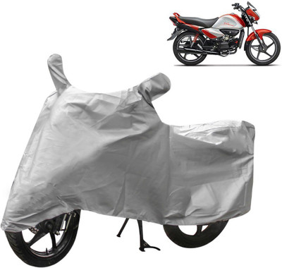 AutoRetail Two Wheeler Cover for Hero(Splendor I Smart, Silver)