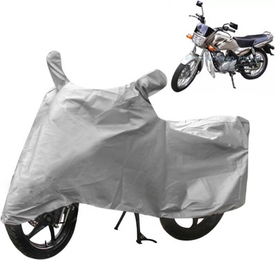 APNEK Waterproof Two Wheeler Cover for Yamaha(YBR 110, Silver)