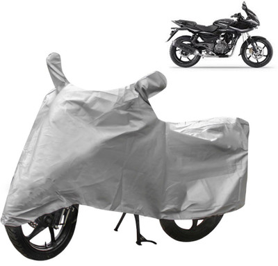 APNEK Waterproof Two Wheeler Cover for Bajaj(Pulsar 220F, Silver)