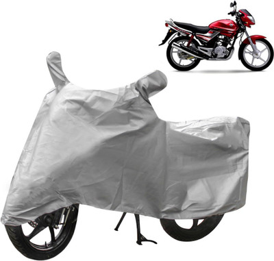 MMSSTAR Waterproof Two Wheeler Cover for Yamaha(Libero, Silver)
