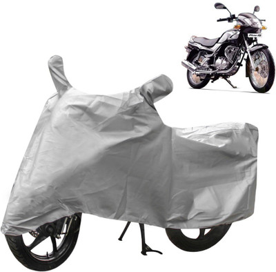 APNEK Waterproof Two Wheeler Cover for TVS(Fiero F2, Silver)