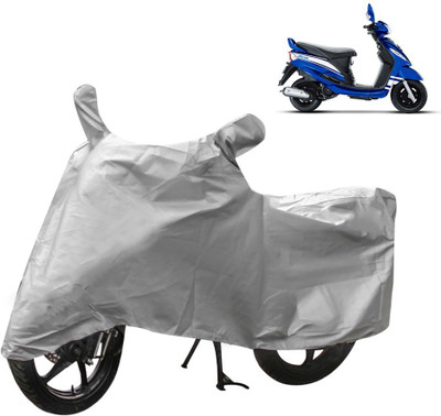 APNEK Waterproof Two Wheeler Cover for Mahindra(Rodeo, Silver)