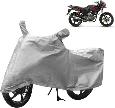 THE REAL ARV Two Wheeler Cover for Bajaj(Pulsar 150, Silver)