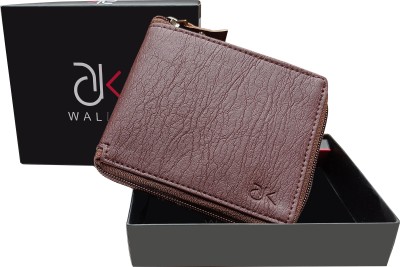 ADK Boys Brown Artificial Leather Wallet(4 Card Slots)