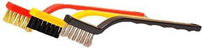 BKKTRADERS Plastic Wet and Dry Brush(Multicolor, 3 Units)