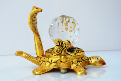 RAM RATAN KENDRA Vastu naag mani Tortoise for Good Luck Plated Yantra(Pack of 1)