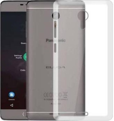 NIMMIKA ENTERPRISES Back Cover for Panasonic Eluga A3 Pro(Transparent, Shock Proof, Silicon, Pack of: 1)