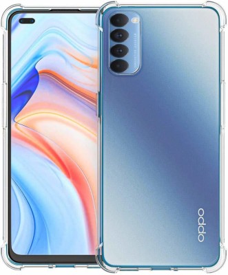 INFINITYWORLD Back Cover for Oppo Reno4 Pro(Transparent, Shock Proof, Silicon, Pack of: 1)