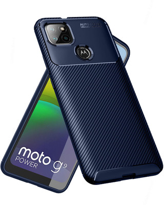 Golden Sand Back Cover for Motorola Moto G9 Power, Moto G9 Power(Blue, Shock Proof)