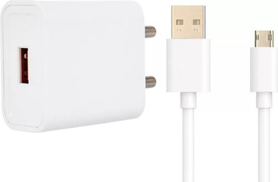 Mzee Wall Charger Accessory Combo for Tecno Spark 6 Air(White)