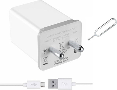 VIVAAN TECH Wall Charger Accessory Combo for Realme 5i(White)
