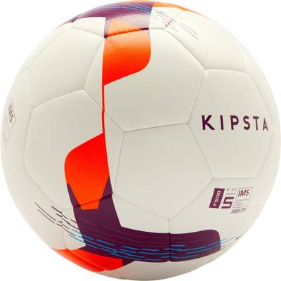 KIPSTA  by Decathlon Football Ball F500 Size 5 - White Football - Size: 5
