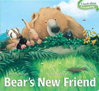 Bear's New Friend(English, Board book, Wilson Karma)