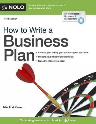 How to Write a Business Plan(English, Paperback, Mckeever M P)