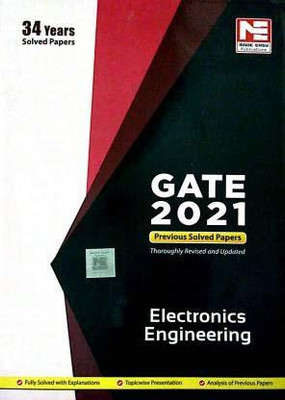 Gate 2021 Electronics Engineering Previous Solved Papers(English, Paperback, unknown)