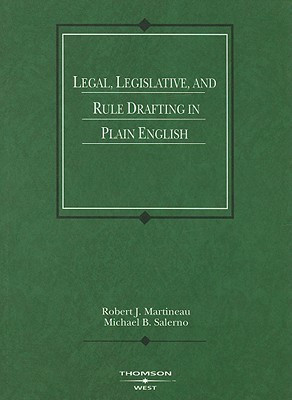 Legal, Legislative and Rule Drafting in Plain English(English, Paperback, Martineau Robert J.)