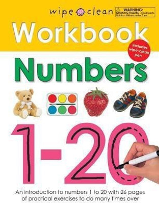 Wipe Clean Workbook Numbers 1-20(English, Mixed media product, Priddy Roger)