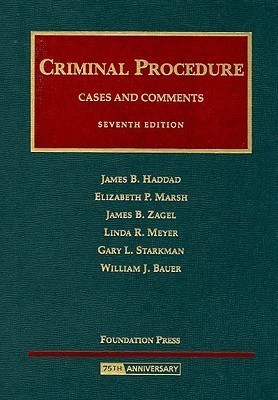 Cases and Comments on Criminal Procedure(English, Hardcover, Haddad James B.)