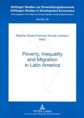 Poverty, Inequality and Migration in Latin Amerika(English, Paperback, unknown)