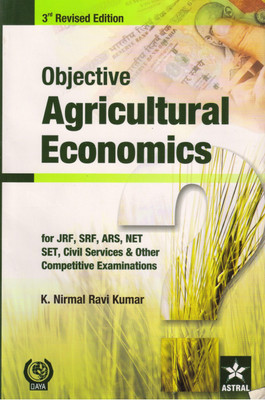 Objective Agricultural Economics 3ed(English, Paperback, K.Nirmal Ravi kumar)