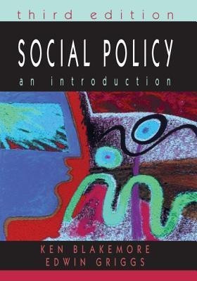 Social Policy(English, Paperback, Blakemore Kenneth)