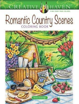Creative Haven Romantic Country Scenes Coloring Book(English, Paperback, Goodridge Teresa)