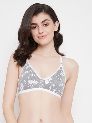 Clovia Women Full Coverage Non Padded Bra(Grey)