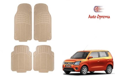 Auto Oprema Rubber Standard Mat For  Maruti Suzuki WagonR(Beige)