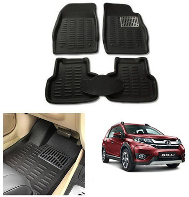 After cars Plastic 3D Mat For  Honda BR-V(Black)